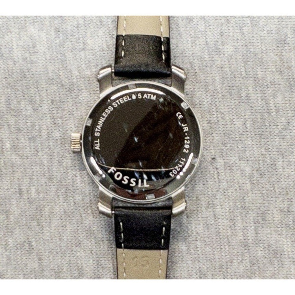 Fossil‎ Minimalist Black & White 34mm Watch New Battery - Picture 12 of 14